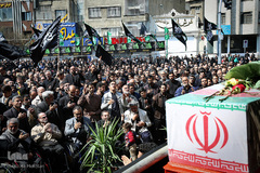 تجمع عزاداران عاشورای فاطمی در میدان هفت تیر