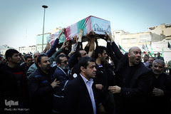 تشییع پیکر مطهرشهیدگمنام