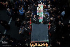 تجمع عزاداران عاشورای فاطمی در میدان هفت تیر