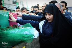 تشییع پیکر مطهرشهیدگمنام