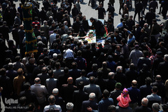 تشییع پیکر مطهرشهیدگمنام