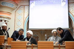 آیین افتتاح رشته تخصصی تبلیغ ائمه جماعات مساجد تهران