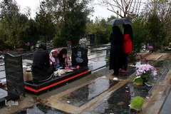 آخرین پنجشنبه سال در بهشت زهرا