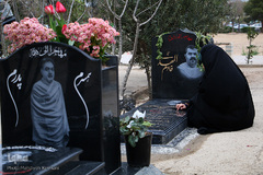 قبور شهدای فاجعه منا