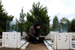 آخرین پنجشنبه سال در گلزار شهدا