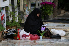 آخرین پنجشنبه سال در گلزار شهدا