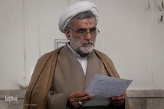 بازدید حجت الاسلام والمسلمین حشمتی از آزمون درس هایی از قرآن