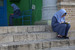 ورود متسابقین به محل آزمون