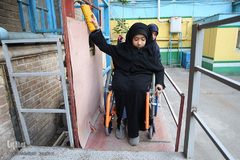 ورود متسابقین به محل آزمون