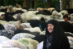 حضور اقشار مختلف بانوان در نمازروز جمعه