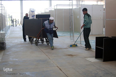 آماده سازی بیست و نهمین نمایشگاه کتاب