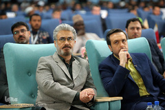 محمد صادقی بازیگر سینما در اولین روز از رقابتهای مسابقات بین المللی قرآن کریم