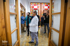 افتتاح نمایشگاه نقاشی خط ربنا