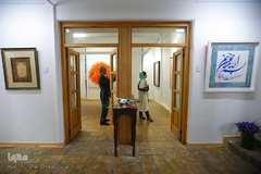 افتتاح نمایشگاه نقاشی خط ربنا