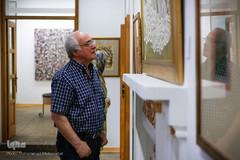 افتتاح نمایشگاه نقاشی خط ربنا