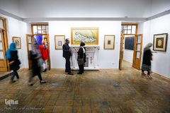 افتتاح نمایشگاه نقاشی خط ربنا