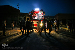 سفره افطار «یک لقمه مهربانی» در کوره پزخانه‌های خاورشهر