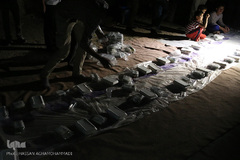 سفره افطار «یک لقمه مهربانی» در کوره پزخانه‌های خاورشهر