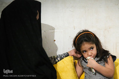 سفره افطار «یک لقمه مهربانی» در کوره پزخانه‌های خاورشهر