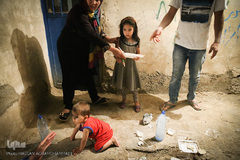 سفره افطار «یک لقمه مهربانی» در کوره پزخانه‌های خاورشهر