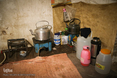 سفره افطار «یک لقمه مهربانی» در کوره پزخانه‌های خاورشهر