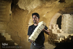 سفره افطار «یک لقمه مهربانی» در کوره پزخانه‌های خاورشهر