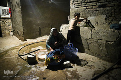 سفره افطار «یک لقمه مهربانی» در کوره پزخانه‌های خاورشهر