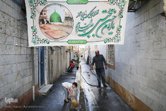 سفره افطار کریم اهل‌بیت(ع)در کوچه پس کوچه‌های جنوب تهران