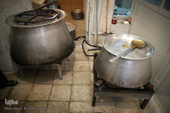 سفره افطار کریم اهل‌بیت(ع)در کوچه پس کوچه‌های جنوب تهران