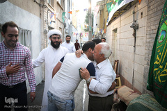 سفره افطار کریم اهل‌بیت(ع)در کوچه پس کوچه‌های جنوب تهران