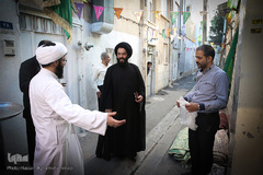 سفره افطار کریم اهل‌بیت(ع)در کوچه پس کوچه‌های جنوب تهران