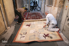 سفره افطار کریم اهل‌بیت(ع)در کوچه پس کوچه‌های جنوب تهران