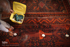 سفره افطار کریم اهل‌بیت(ع)در کوچه پس کوچه‌های جنوب تهران