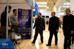 حضور رییس جهاد دانشگاهی در نمایشگاه قرآن