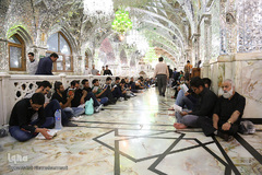 مراسم احیای شب 23 رمضان در حرم حضرت عبدالعظیم(ع)