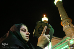 مراسم احیای شب 23 رمضان در حرم حضرت عبدالعظیم(ع)