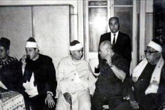 استاد مصطفی اسماعیل و شیخ محمود علی البنا و مرحوم ابراهیم قاسم رحمهم الله