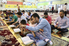  آیین جزء خواني قرآن کریم عربهای مقیم دولت آباد ری