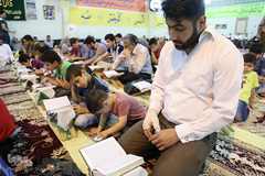  آیین جزء خواني قرآن کریم عربهای مقیم دولت آباد ری