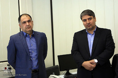 بازدید محمدخدادی مدیر عامل خبرگزاری ایرنا از تحریریه خبرگزاری بین المللی ایکنا