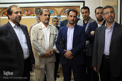 بازدید محمدخدادی مدیر عامل خبرگزاری ایرنا از تحریریه خبرگزاری بین المللی ایکنا