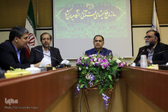 بازدید محمدخدادی مدیر عامل خبرگزاری ایرنا از تحریریه خبرگزاری بین المللی ایکنا