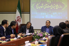 بازدید محمدخدادی مدیر عامل خبرگزاری ایرنا از تحریریه خبرگزاری بین المللی ایکنا