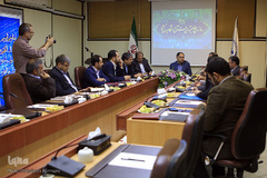 بازدید محمدخدادی مدیر عامل خبرگزاری ایرنا از تحریریه خبرگزاری بین المللی ایکنا