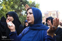 مراسم تشییع و خاکسپاری شهید گمنام در فدراسیون تکواندو 