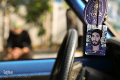 تشییع شهید گمنام در سوهانک تهران