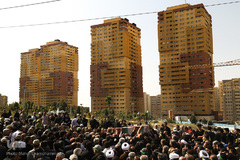 تشییع شهید گمنام در سوهانک تهران