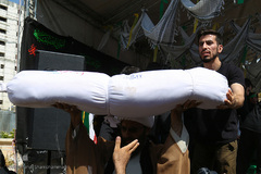 تشییع شهید گمنام در سوهانک تهران