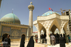 تشییع شهید گمنام در سوهانک تهران