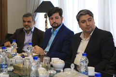 دیدار معاون فرهنگی جهاد دانشگاهی و هیئت همراه با وزیر ارشاد